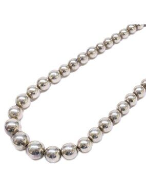 Tiffany & Co 925 Graduated Ball Necklace